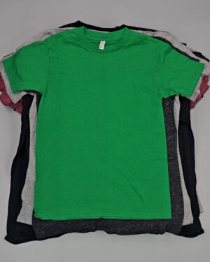 Футболки однотонные м/ж CAN 076 - Сток оптом
